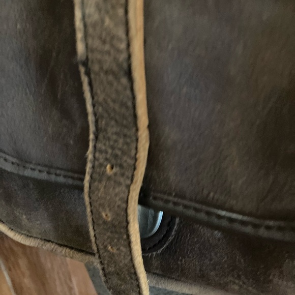 Vintage Brown Leather Backpack - Picture 3 of 13